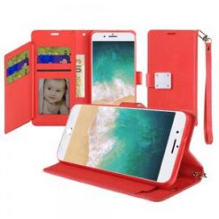 iPhone 17E / 16E / SE4 Wallet ID Card Holder - Red