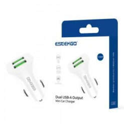ESEEKGO [CAR CHARGER] (WHITE) - (LANE B2 ITEM 46)