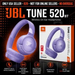 JBL TUNE 520BT (HEADPHONES) (BT / PURPLE)