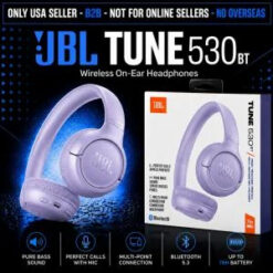 JBL 530BT BLUETOOTH EARBUDS - PURPLE